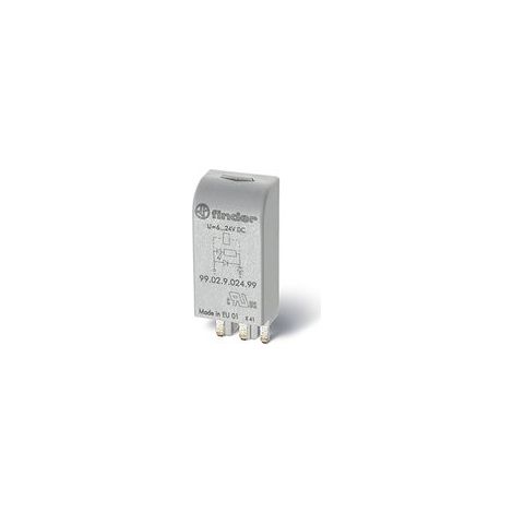 Modulo Indicatore Led 6/24V (Finder Cod. 9902002459)