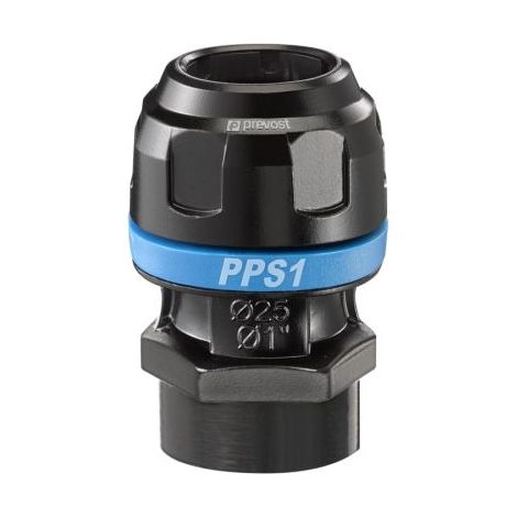 Raccord fileté Aluminium PREVOST, filetage G 3/4, dia. 25mm ( Prix pour 1 )