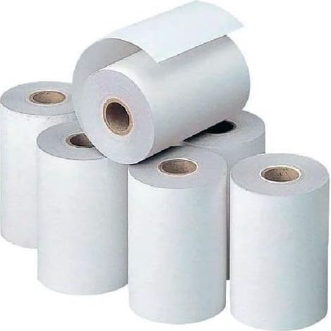 Rouleaux Papier Thermique - Lot de 10 - Pour Transpalette Imprimante - Impression Étiquettes Logistique - Entrepôt et Transport (1/5)