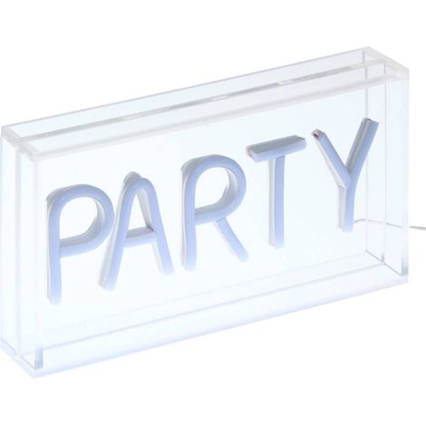 Luce al neon led party 23x12,5cm - Atmosphera créateur d'intérieur (1/5)