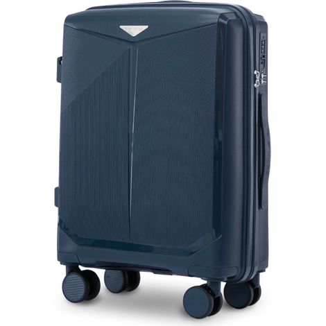 Maleta de cabina Wings COCKATIEL de polipropileno de 20" azul