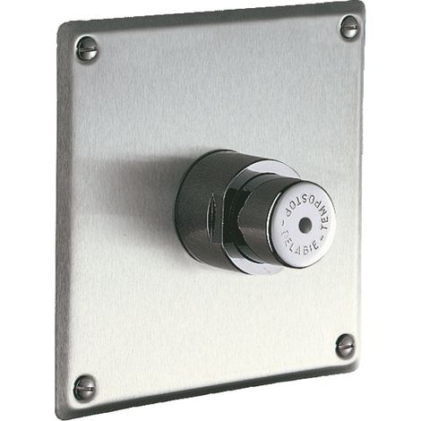 Delabie Urinal-Spülarmatur TEMPOSTOP G1/2 UP/Platte 7 Sek.