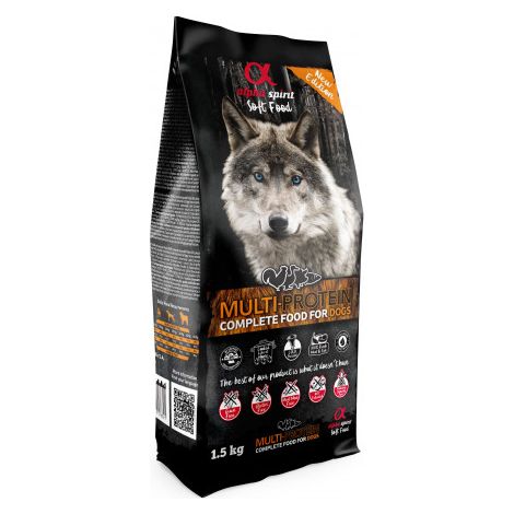 Alpha Spirit Semihlmedo Multiprotein fЩr Hunde - 1,5 kg
