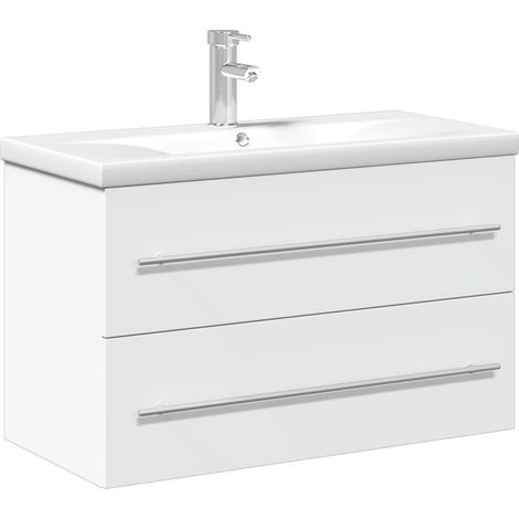 Maison Exclusive - Mobile da Bagno con Lavabo Bianco
