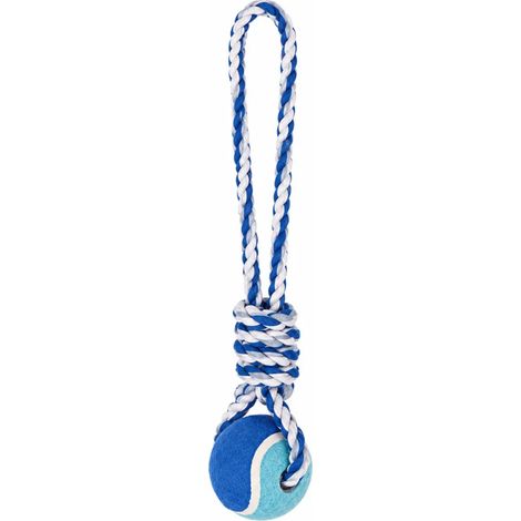 Jouet corde + balle pour chien 32 x 8 x 7 cm (1/4)