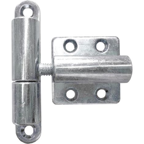 Charnière de levage réglable en acier galvanisé 83 x 15 x 40 mm (1/2)