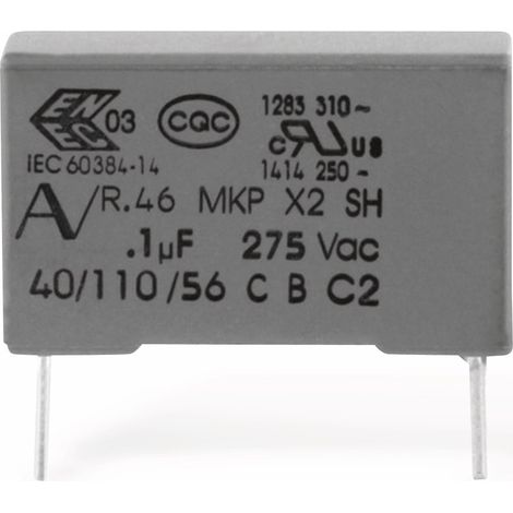 Condensateur antiparasite KEMET, 10nF, 275V
