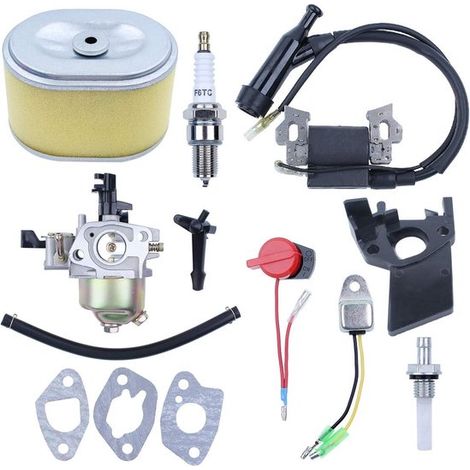 Carburador con kit de ajuste – Apto para Honda GX160 GX200 5.5HP 6.5HP WP30X, 16100-ZH8-W61 (1/5)
