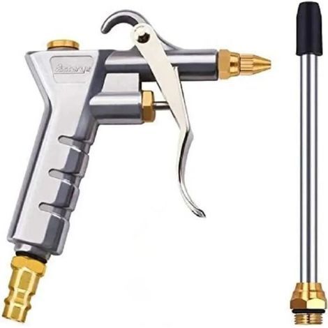 pair Souflette Air Comprimé Pistolets de Soufflage Pneumatique Soufflette Compresseur pour 1/4\\\"NPT (1/4)