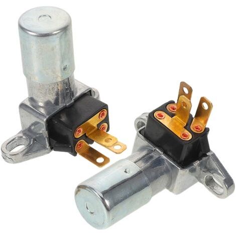 Set mit 2 universellen Dimmschaltern für Pkw und SUVs, Kfz-Lichtsteuerung, Dimmerknopf aus Metall für Scheinwerfer und Armaturenbrett