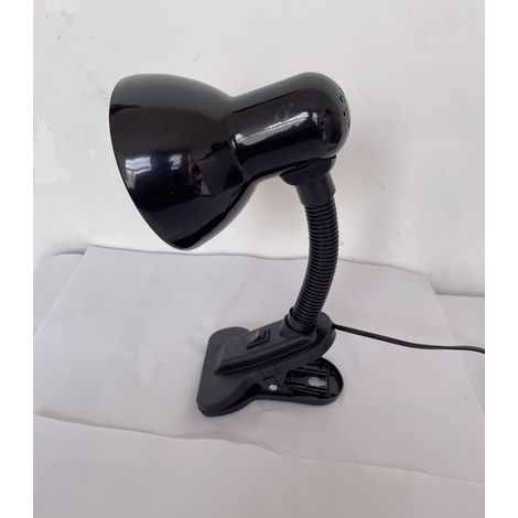 Lampe de bureau, abat-jour en fer, lampe de bureau à LED simple pour chambre à coucher, bureau, protection des yeux, 108 clips (1/5)