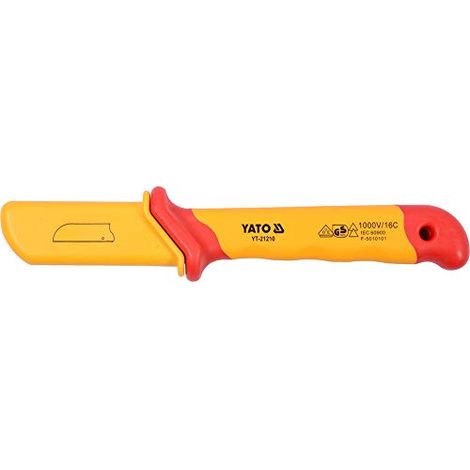 Coltello da elettricista isolato 50x180mm VDE / YT-21210 / yato (1/4)
