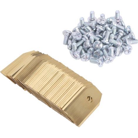 45 pièces lames de tondeuse robot or en acier inoxydable pour Husqvarna, couteaux de remplacement jardin