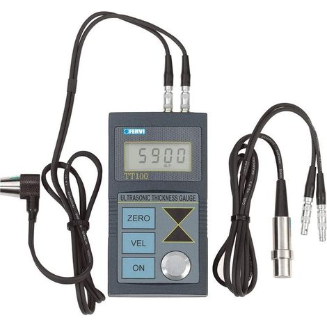 DIGITAL ULTRASCHALL DICKENMESSER DICKENMESSGERÄT TESTER METER 0,1 MM FERVI S004