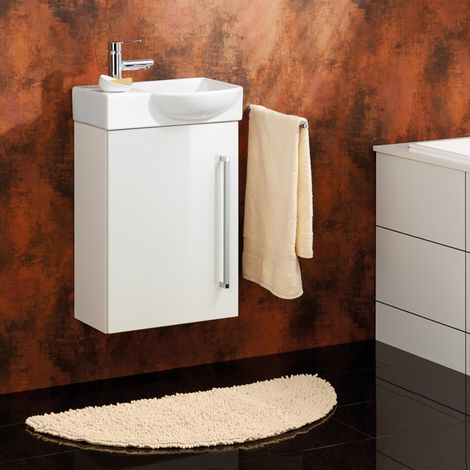 Lanzet K3 Gäste WC Set 45cm Weiß, links"-"06369145 (1/5)