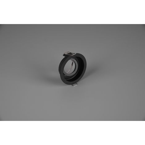 Faretto da Incasso Rotondo Orientabile 5W Nero 9 cm Kenai GD Trio (1/3)