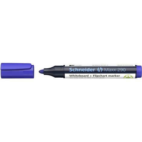 Schneider Boardmarker Maxx 290 129001 1-3mm Rundspitze blau (1/5)