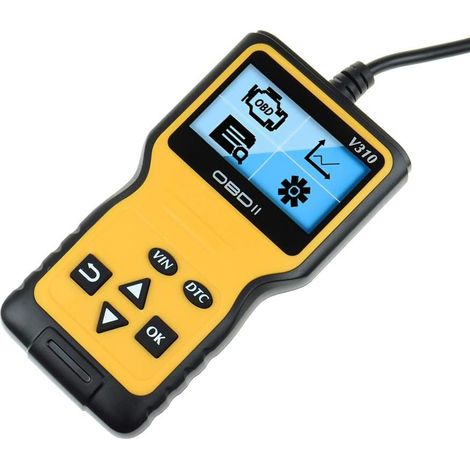 Scanner OBD2, lecteur de codes d'erreur universel amélioré pour véhicules, outil de diagnostic automobile OBD CAN compatible avec tous les véhicules (voitures et camions) utilisant le protocole OBD II (1/5)