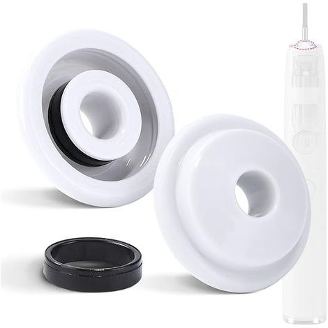 Joint d'étanchéité pour brosse à dents électrique - Lot de 2 joints en caoutchouc améliorés pour Philips HX751v HX9340 HX6810 HX993L HX99XX Series (1/5)