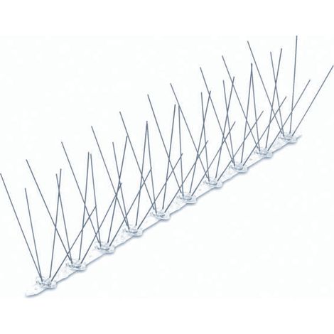 dissuasori per volatili uccelli piccioni con 40 spilli in acciaio inox cm 50 (1/2)