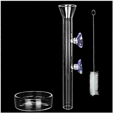 Tube et coupelles d'alimentation pour crevettes, anneau d'alimentation pour aquarium, bassin d'alimentation pour poissons et crevettes (1/5)