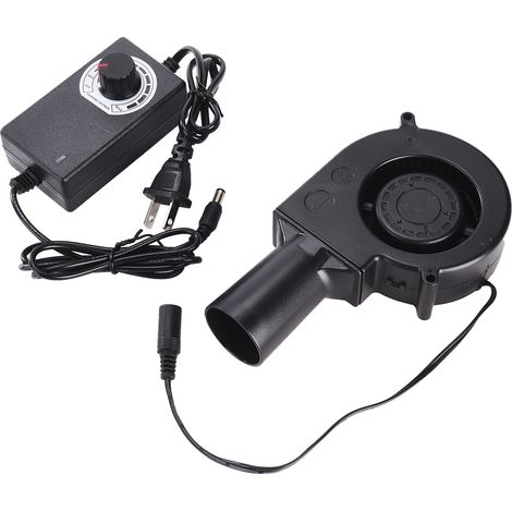 Souffleur d'air portable à manivelle, multi-usage, pour barbecue, camping, feu de camp et autres feux de joie. Gain de temps assuré.