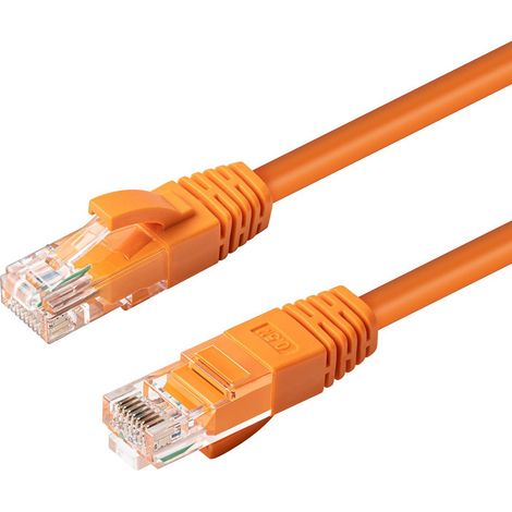 Cavo MicroConnect CAT6A UTP 30 m arancione LSZH, MC-UTP6A30O