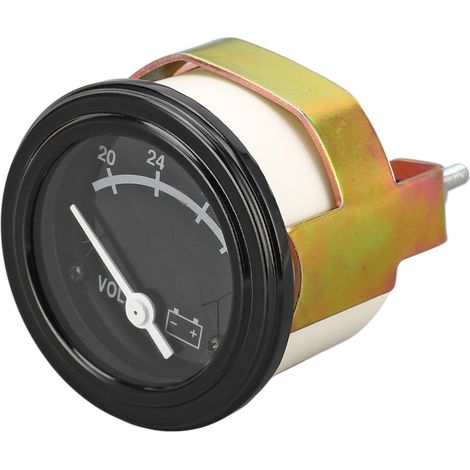 Voltmètre analogique pour générateur diesel, accessoire pour panneau rond de voltmètre compatible Cummins 24 V (1/5)