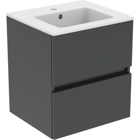 IDEAL STANDARD R0571TI Pack meuble Eurovit+ avec lavabo 51 cm blanc (1/5)