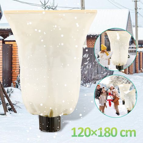 Randaco Winterschutz Wintervlies 2x 100g/m² für Kübelpflanzen Pflanzen 120x180cm Frostschutz Gartenvlies (1/5)