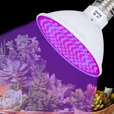 200LED Ampoule E27 30W Lampe de Croissance pour Plantes 85-265V Éclairage pour Fleurs et Végétaux (1/5)