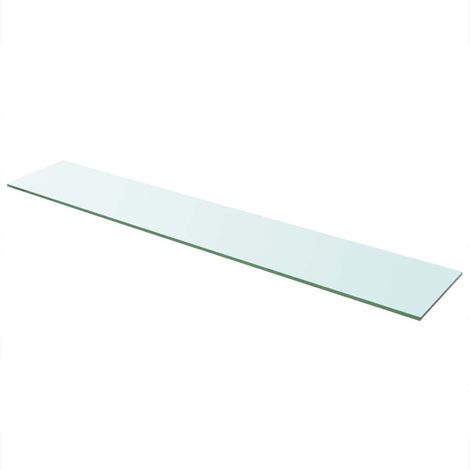 Maison Exclusive - Regalböden 2 Stk. Glas Transparent 110x20 cm (1/4)