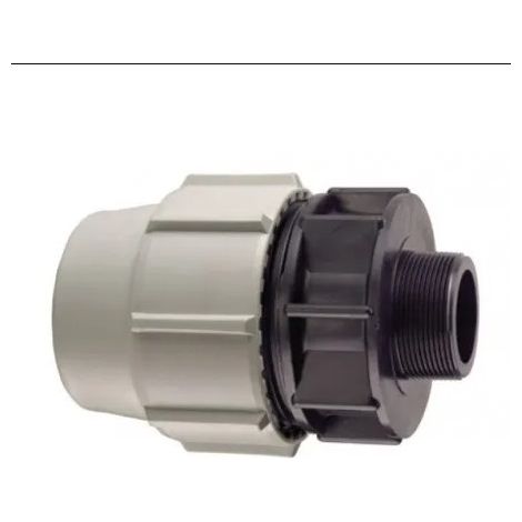 Raccordo maschio in polietilene 50x1-1/2"