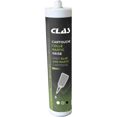 Cartouche colle mastic grise 310ml - CO 1047 - CLAS Equipements (1/2)