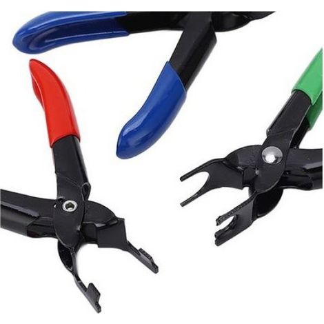 3pcs Pinces de déconnexion de conduite de carburant - Poignées antidérapantes Acier au chrome molybdène - Réparation automobile (1/5)