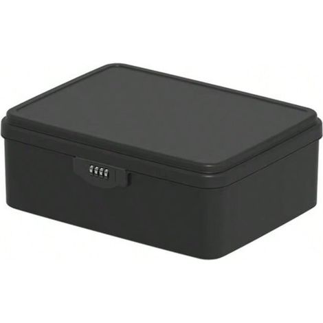 boîte de rangement pour mot de passe,Noir,(33.4 x 26 x 12.6 cm)