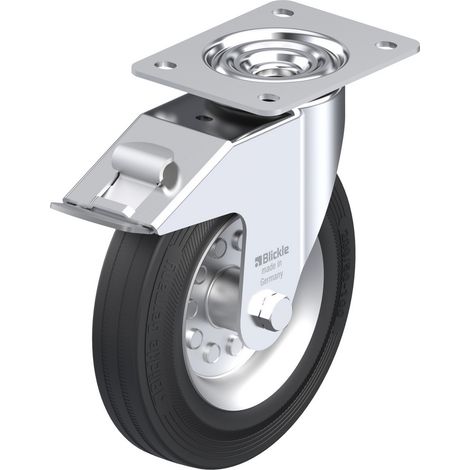 Blickle 380055 Drehrolle schwarz 200 mm
