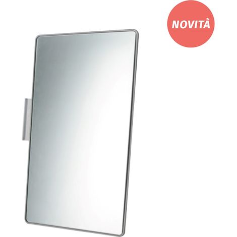 EVER Prop specchio fissaggio barra con cornice rettangolare nero opaco codice prod: EVBASRBNN (1/2)