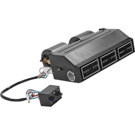Unité d'assemblage de refroidisseur sous le tableau de bord, Kit d'évaporateur de climatisation AC avec 3 vitesses de débit pour voiture et camion