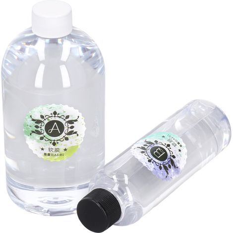 Kit de colle époxy transparente 3:1 pour la création et l'entretien de bijoux. (1/5)