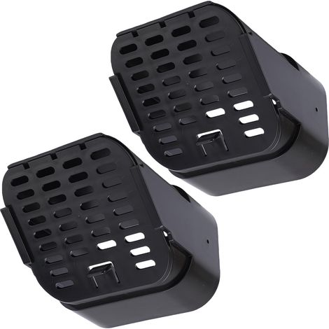 Accessoire rallonge descente de gouttière 2x3 pouces Type A filtre sortie et garde-feuilles pour maison noir (1/5)