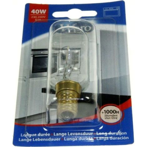 LÁMPARA T29-40W E14 300°C PARA HORNO WHIRLPOOL