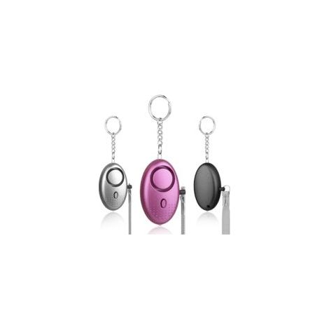 3 Pièces Alarmes Personnelles 130dB avec LED, Porte-Clés d’Alerte Portable pour Autodéfense, Sécurité Femmes, Enfants, Étudiants (1/5)