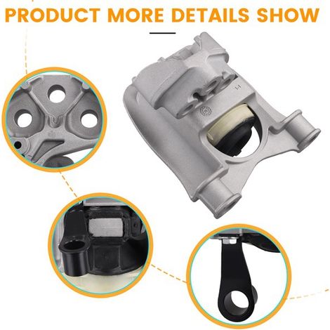 1 color: see photo. Material: metal. Right front engine mounting bracket. (1/5)