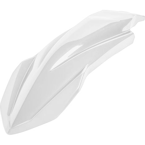 Guardabarros delantero, protege el motor, fácil instalación, alto - Blanco (1/2)