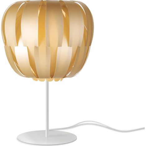 Lampada Da Scrivania Moderna Queen Polilux ® New Gold E Metallo 1 Luce E14 (1/2)