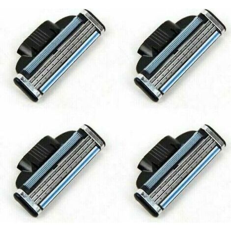Recharges de lames de rasoir pour Gillette 3, 12 pièces, lames anti-friction