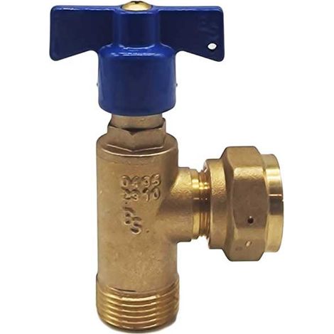 Llave Salida Contador Individual Acometida DN15 3/4 Antirretorno