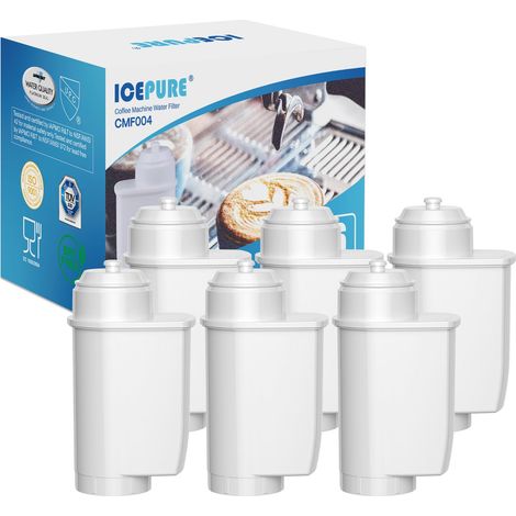 Filtre à Cafe, Compatible Avec EQ Series EQ3/5/6/7/8/9, EQ500, S700, 575491, TCZ7003, TCZ7033, Filtre à Eau Pour Machine à Café 6 pièces (1/5)