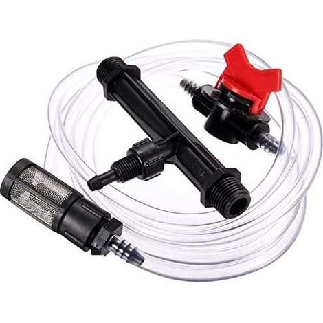 Injecteur d'engrais Venturi 25Ø 3/4 ". Débit maximum d'engrais de 9 à 92 l/h. Filetage mâle 3/4". Injecteur d'engrais professionnel avec clé doseuse. (1/5)